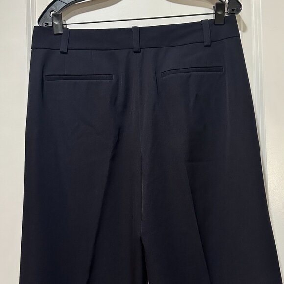 New DKNY Wide Leg Navy Wool Dress Slacks Size 12 (NWT) - Picture 13 of 13